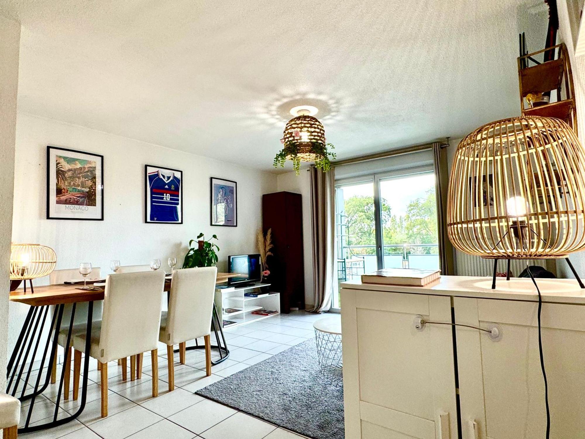 Bel Appartement T3 De 60M2 Avec Parking, Terrasse, Proche Du Metro Et Du Periph Toulouse Dış mekan fotoğraf