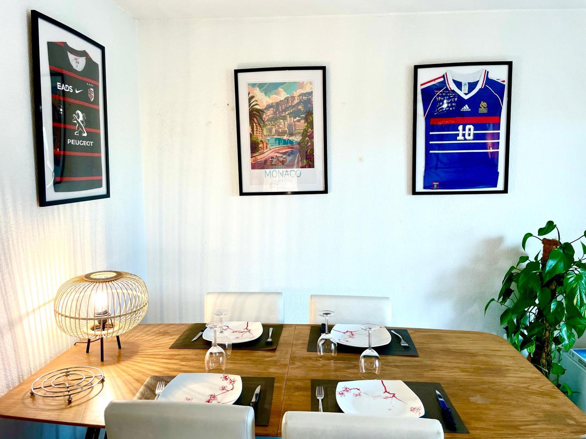Bel Appartement T3 De 60M2 Avec Parking, Terrasse, Proche Du Metro Et Du Periph Toulouse Dış mekan fotoğraf