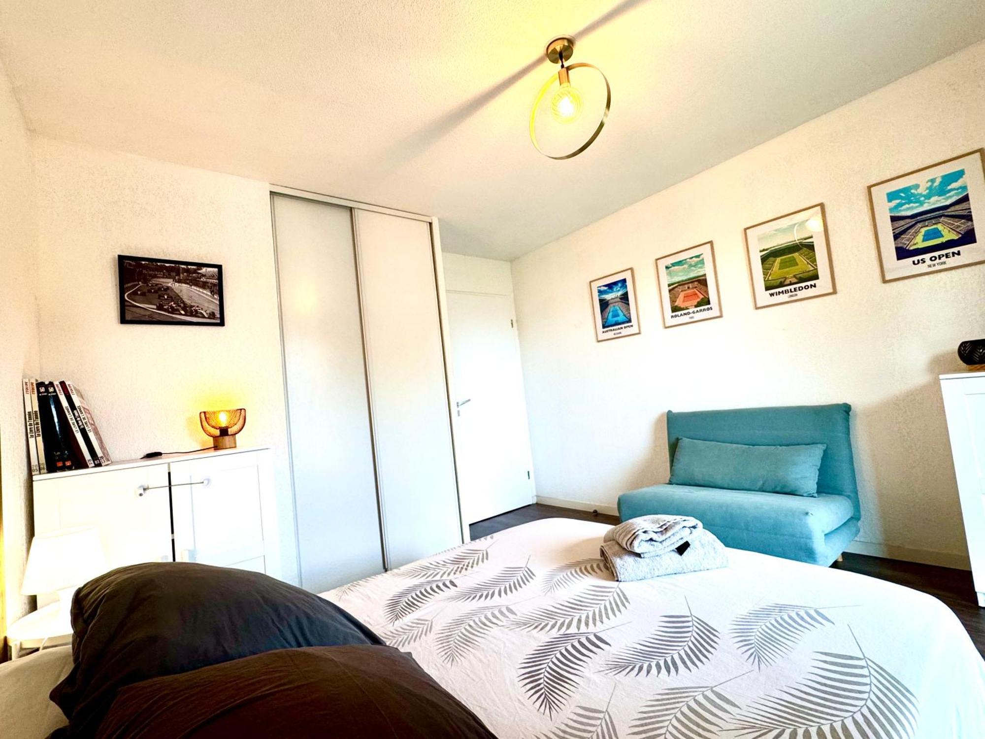 Bel Appartement T3 De 60M2 Avec Parking, Terrasse, Proche Du Metro Et Du Periph Toulouse Dış mekan fotoğraf