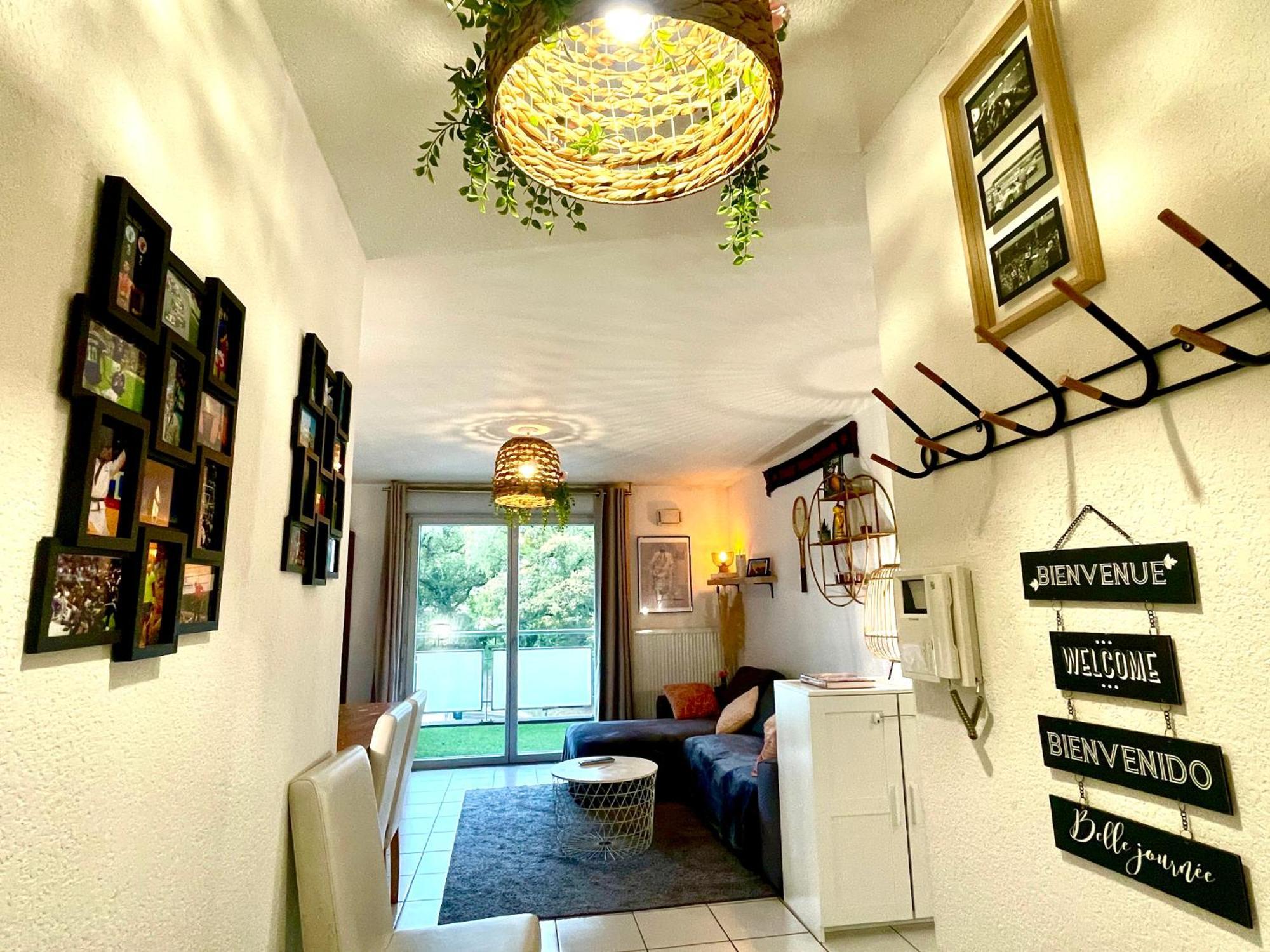 Bel Appartement T3 De 60M2 Avec Parking, Terrasse, Proche Du Metro Et Du Periph Toulouse Dış mekan fotoğraf